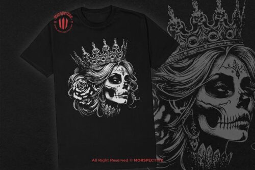 10 Bundle Dark Art Skull Queens Lady - Image 4