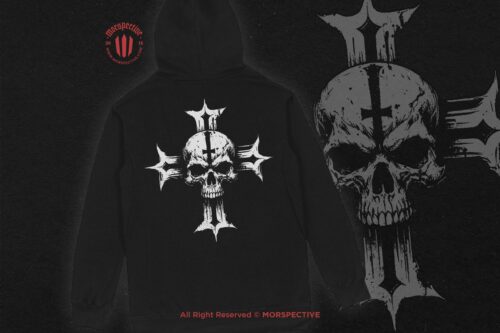 10 Bundle Dark Art Skull Head Cross - Image 4
