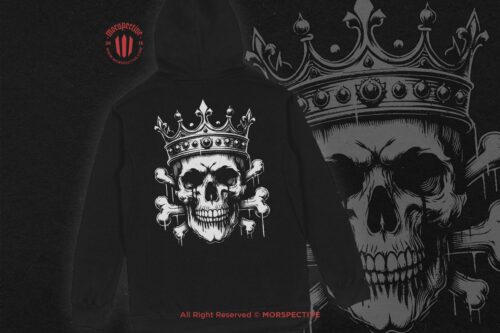 10 Bundle Dark Art Skull Crown Skull King - Image 2