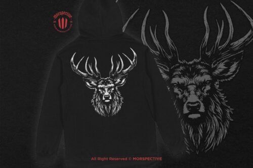 10 Bundle Dark Art Deer Stag Beast Horn - Image 4