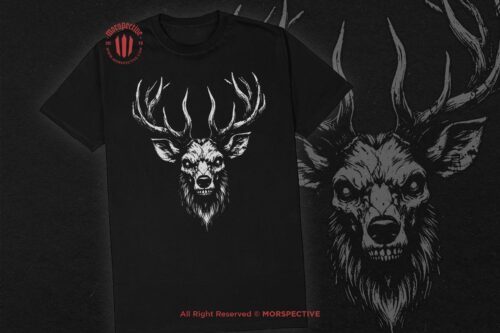 10 Bundle Dark Art Deer Stag Beast Horn - Image 2