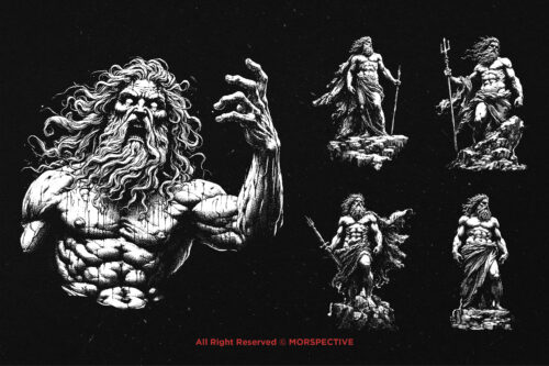 10 Bundle Dark Art Zeus Gods - Image 3
