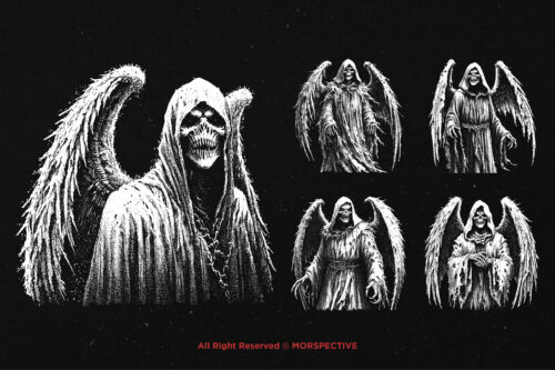 10 Bundle Dark Art Nazgul Angel Death - Image 3