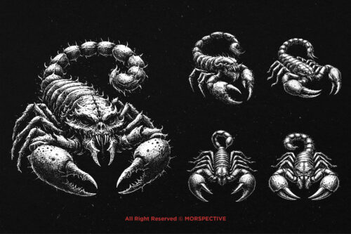 10 Bundle Dark Art Scorpio Zodiac - Image 3