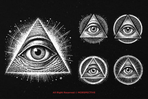 10 Bundle Dark Art Eye of Providence - Image 3