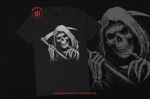 10 Bundle Dark Art Grim Reaper Skull - Image 2