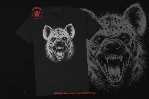 10 Bundle Dark Art Hyena Head - Image 2