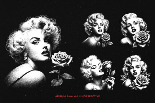 10 Bundle Dark Art Marilyn Monroe - Image 5