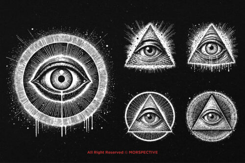 10 Bundle Dark Art Eye of Providence - Image 5