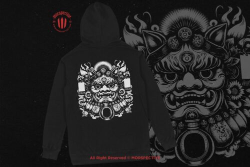 10 Bundle Dark Art Japanese Daruma - Image 4