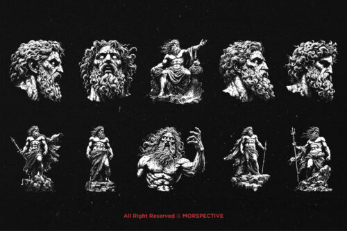 10 Bundle Dark Art Zeus Gods - Image 6
