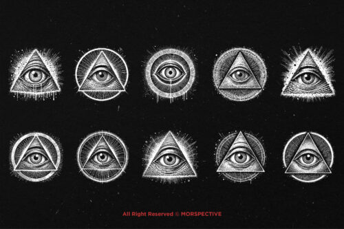 10 Bundle Dark Art Eye of Providence - Image 6