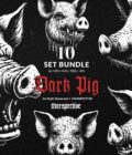 10 Bundle Dark Art Pig Beast
