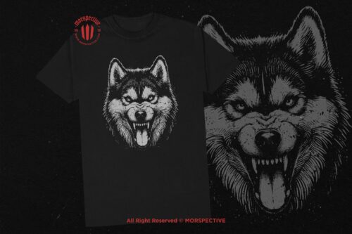 10 Bundle Dark Art Husky Dog Wolf - Image 2