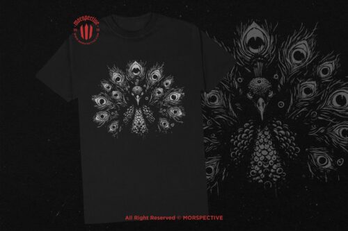 10 Bundle Dark Art Peacock Bird - Image 2