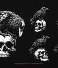 10 Bundle Dark Art Raven Bird Crow - Image 5