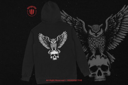 10 Bundle Dark Art Owl Bird - Image 4