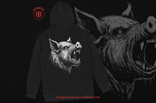 10 Bundle Dark Art Pig Beast - Image 4
