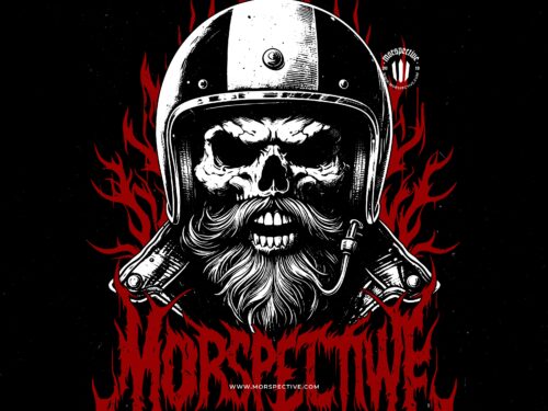 Bearded Biker Skull - Image 2
