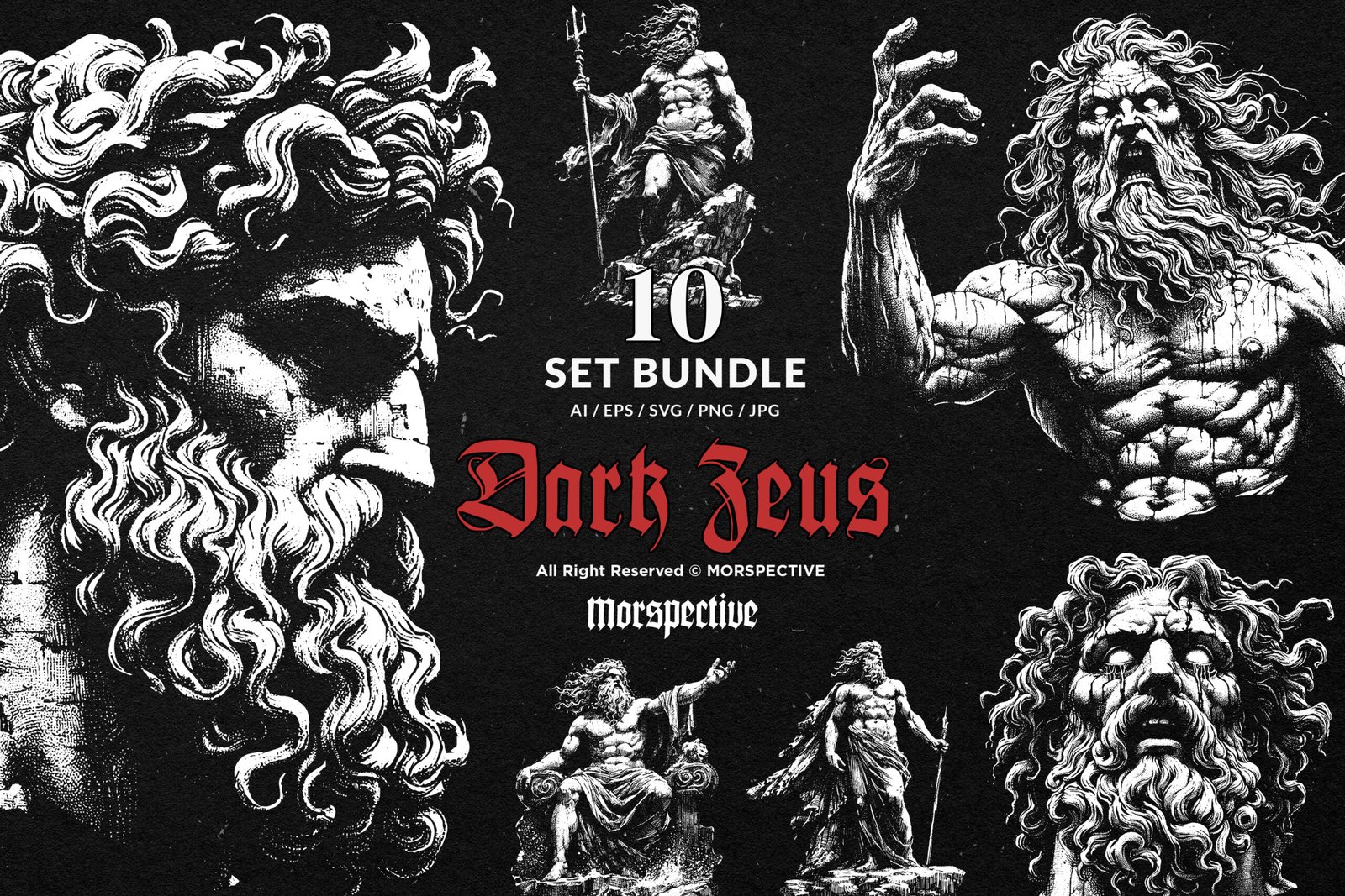 10 Bundle Dark Art Zeus 1 10 Bundle Dark Art Zeus