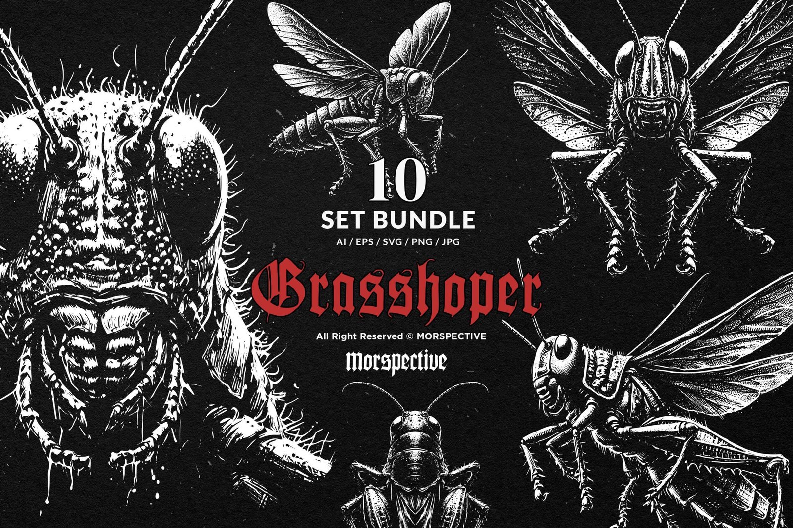 10 Bundle Dark Art Grasshopper 1 10 Bundle Dark Art Grasshopper