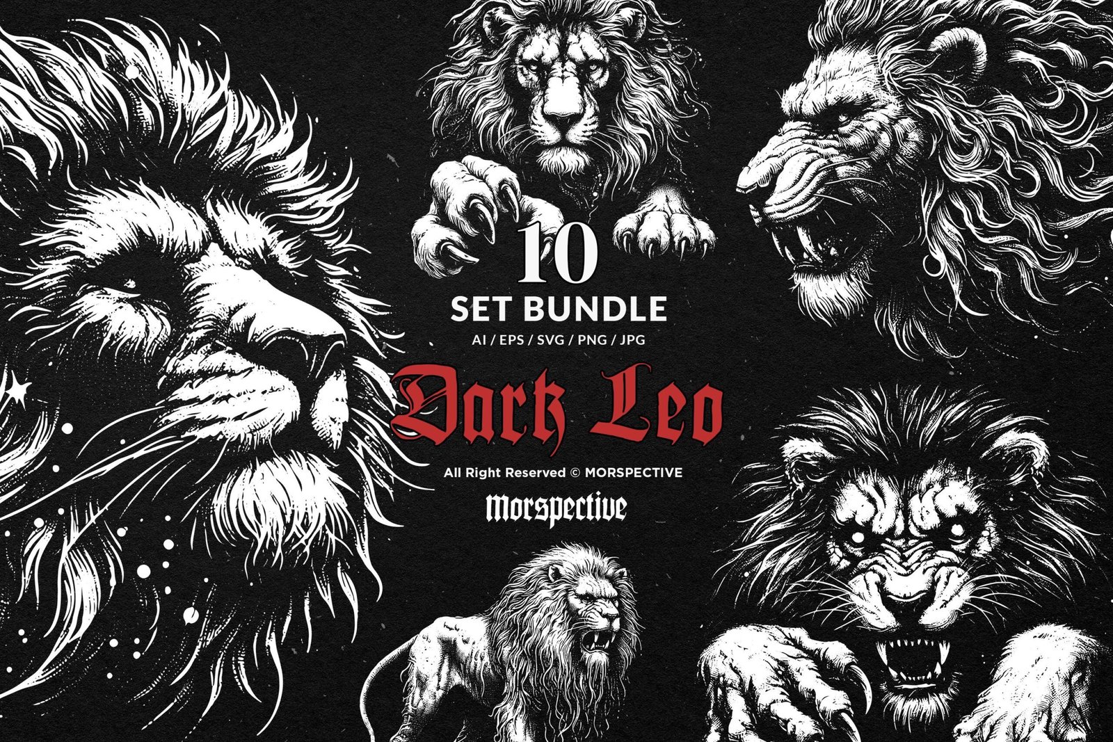 10 Bundle Dark Art Leo 1 10 Bundle Dark Art Leo
