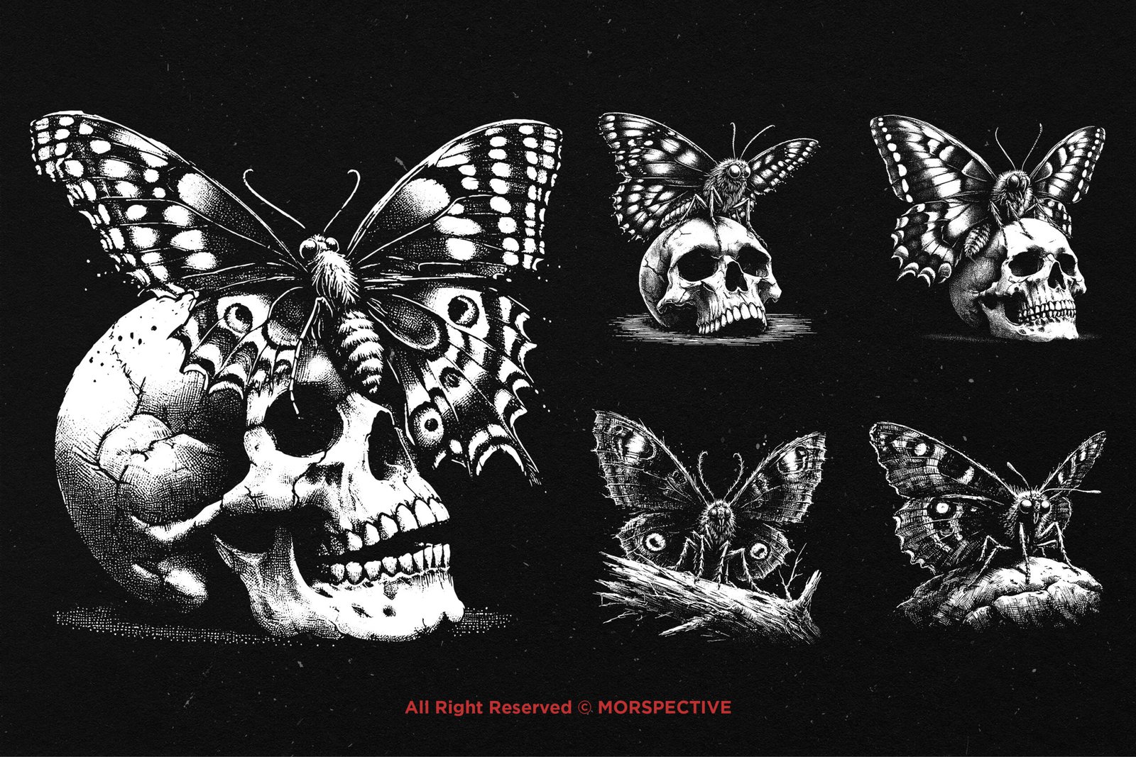 10 Bundle Dark Art Butterfly 3 10 Bundle Dark Art Butterfly - Image 3
