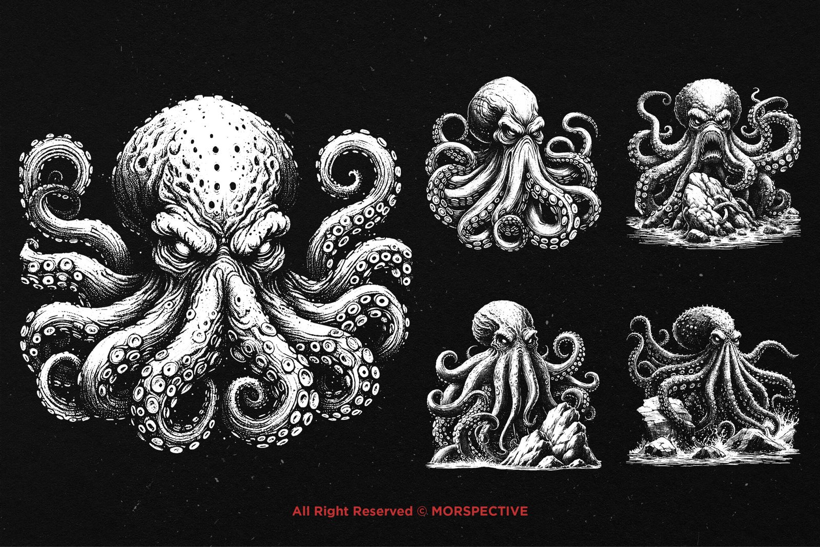 10 Bundle Dark Art Kraken 3 10 Bundle Dark Art Kraken - Image 3