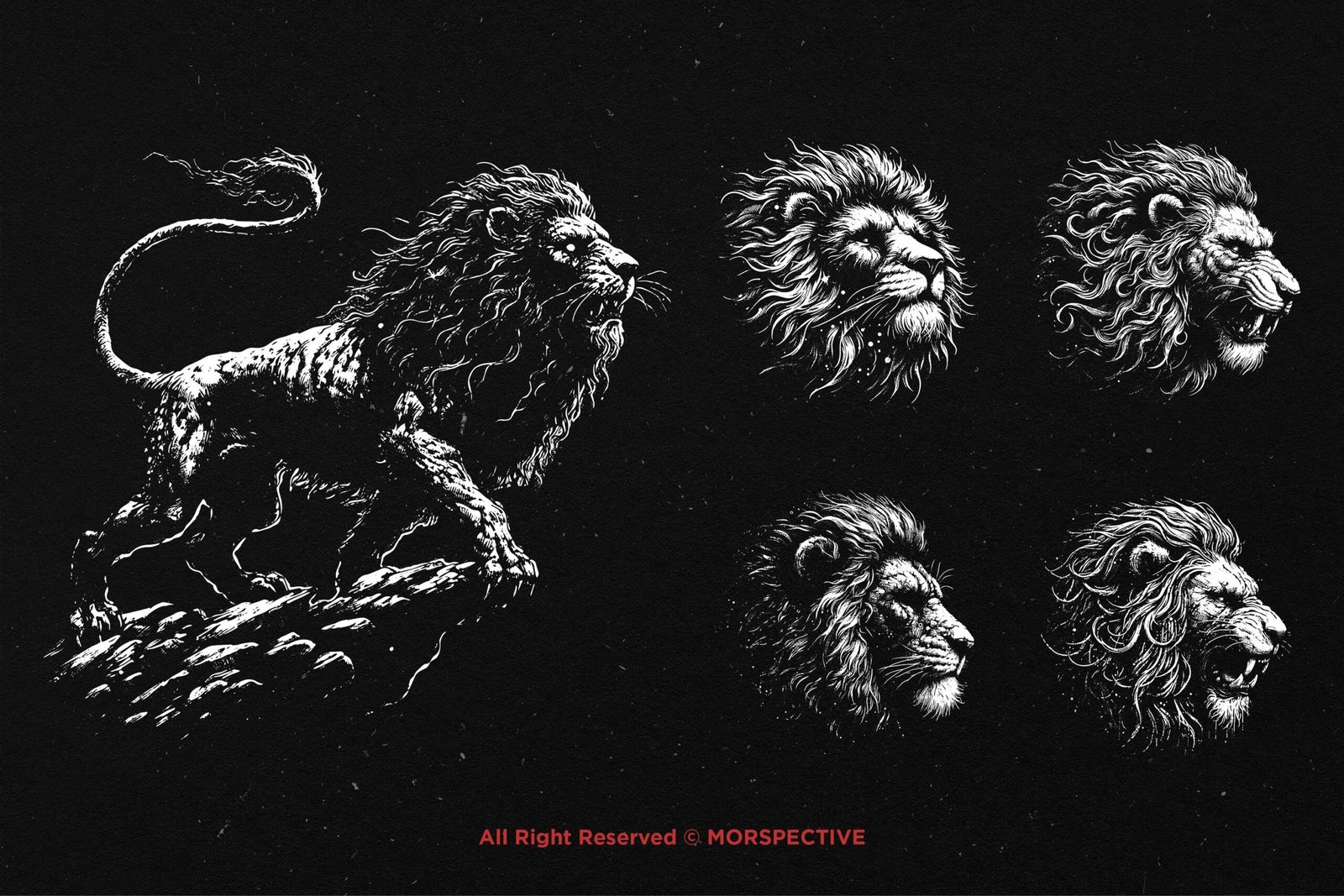 10 Bundle Dark Art Leo 3 10 Bundle Dark Art Leo - Image 3
