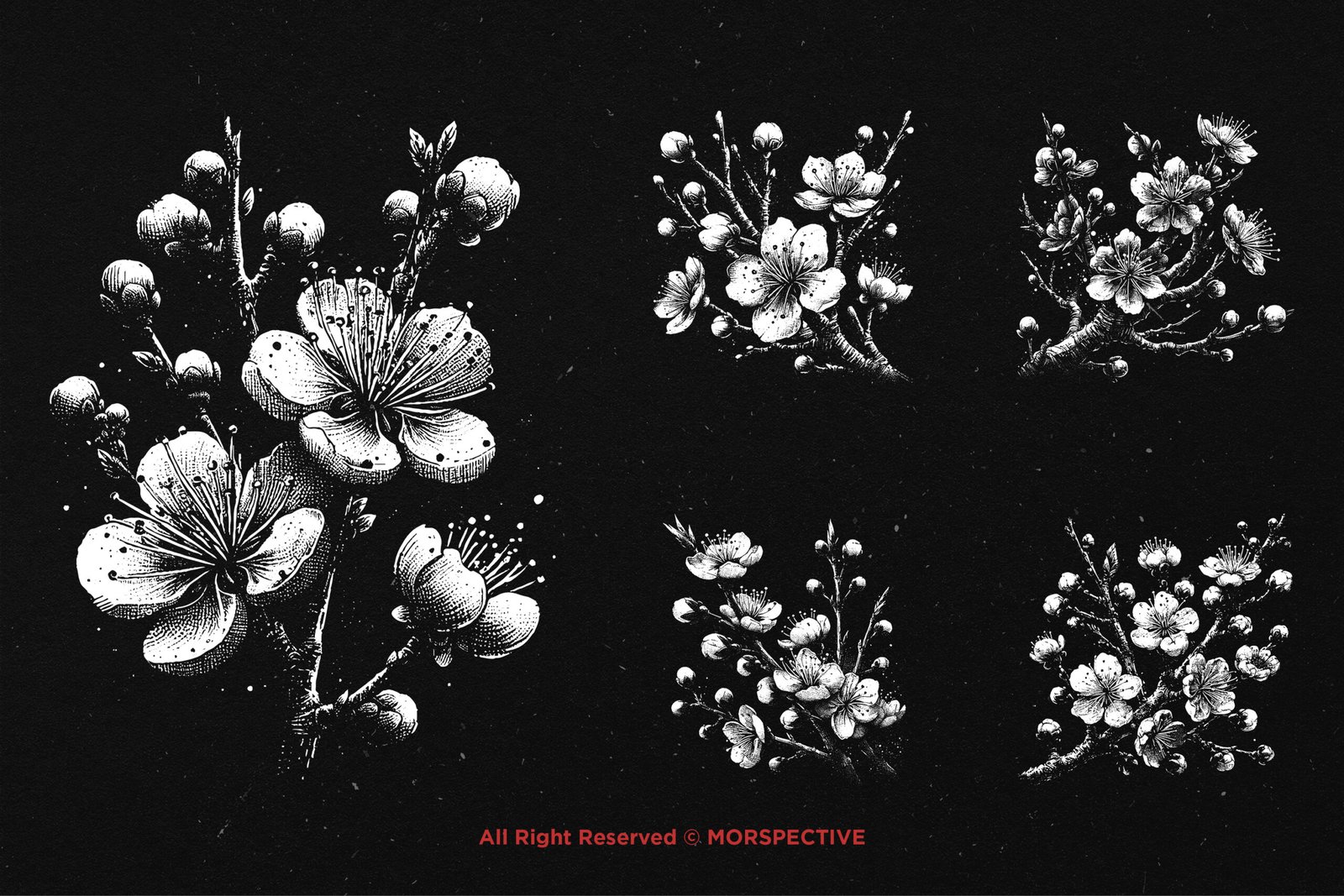 10 Bundle Dark Art Sakura 3 10 Bundle Dark Art Sakura - Image 3