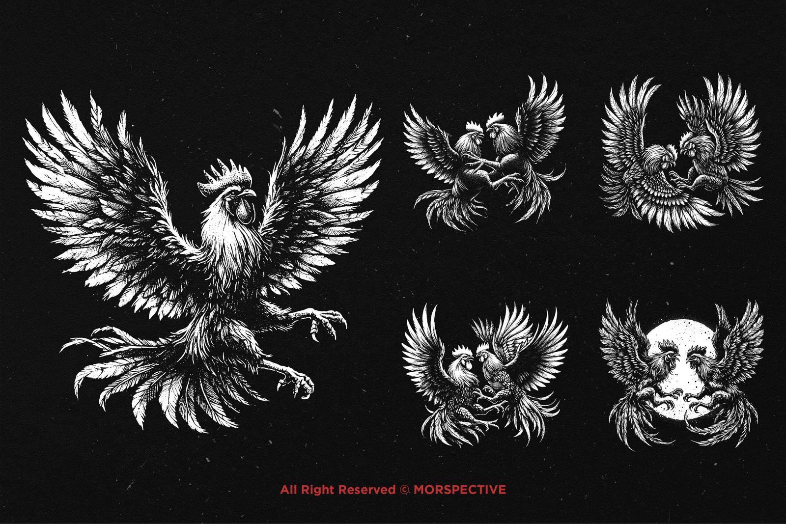 10 Bundle Dark Art Cockfighting 3 10 Bundle Dark Art Cockfighting - Image 3
