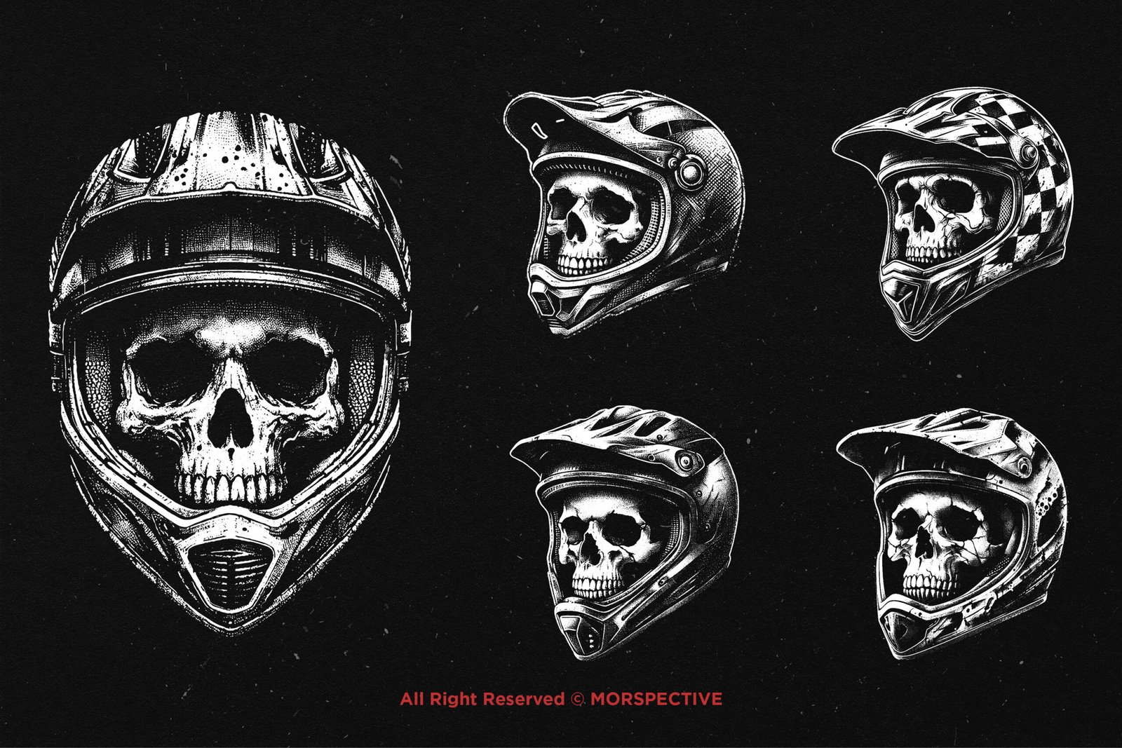 10 Bundle Dark Art Skull Motocross 3 10 Bundle Dark Art Skull Motocross - Image 3