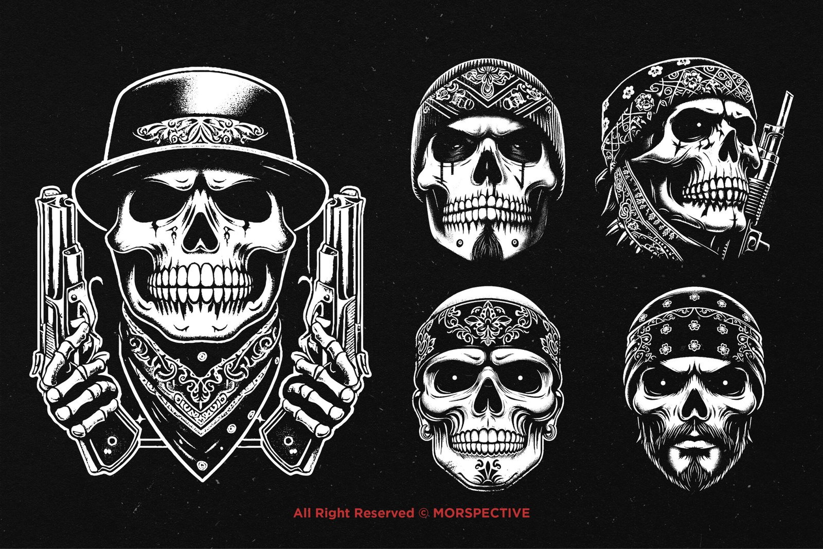 10 Bundle Dark Art Cholo Gangster 4 10 Bundle Dark Art Cholo Gangster - Image 4