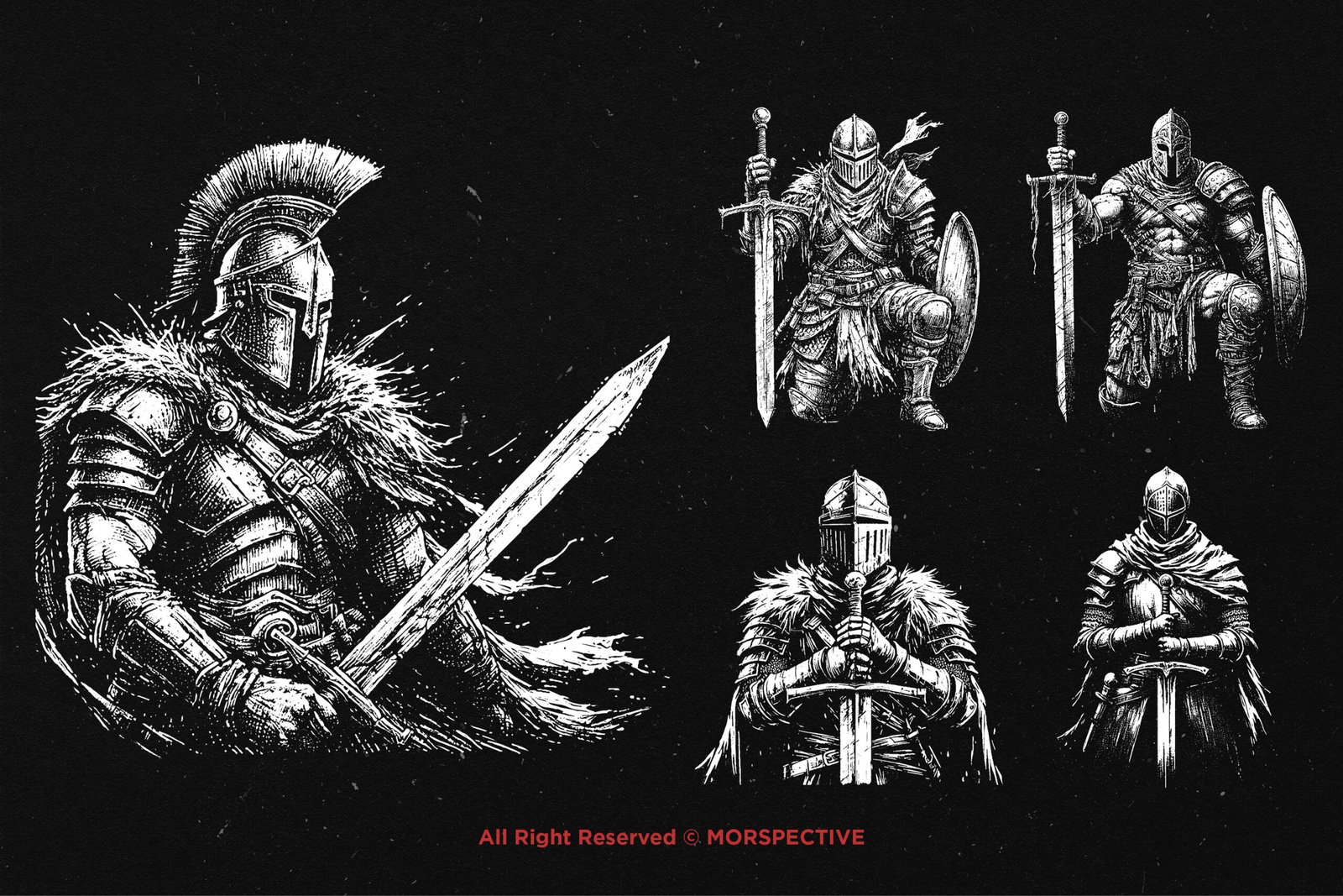 10 Bundle Dark Art Warrior 3 10 Bundle Dark Art Warrior - Image 3