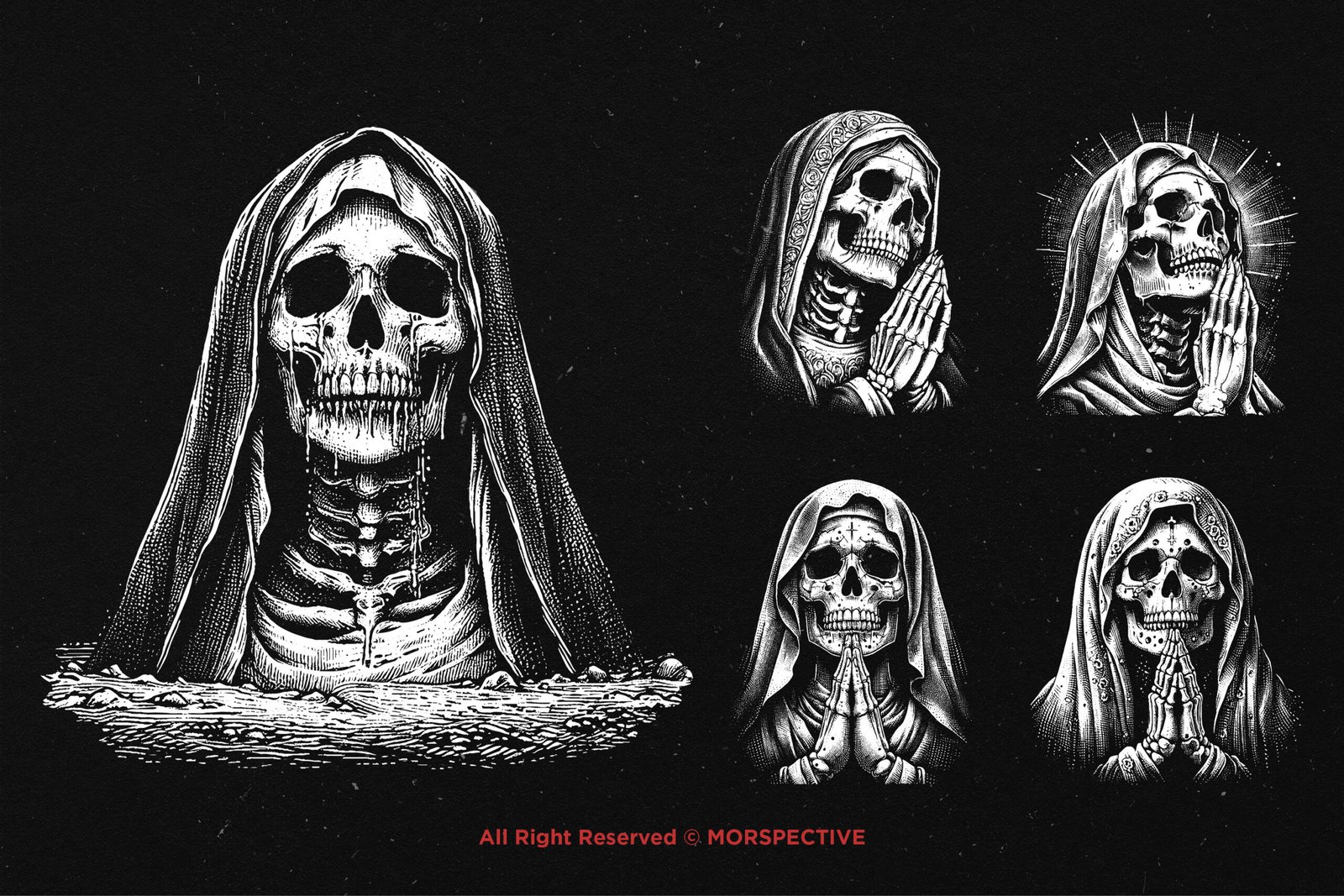 10 Bundle Dark Art Mother Skull 3 10 Bundle Dark Art Mother Skull - Image 3