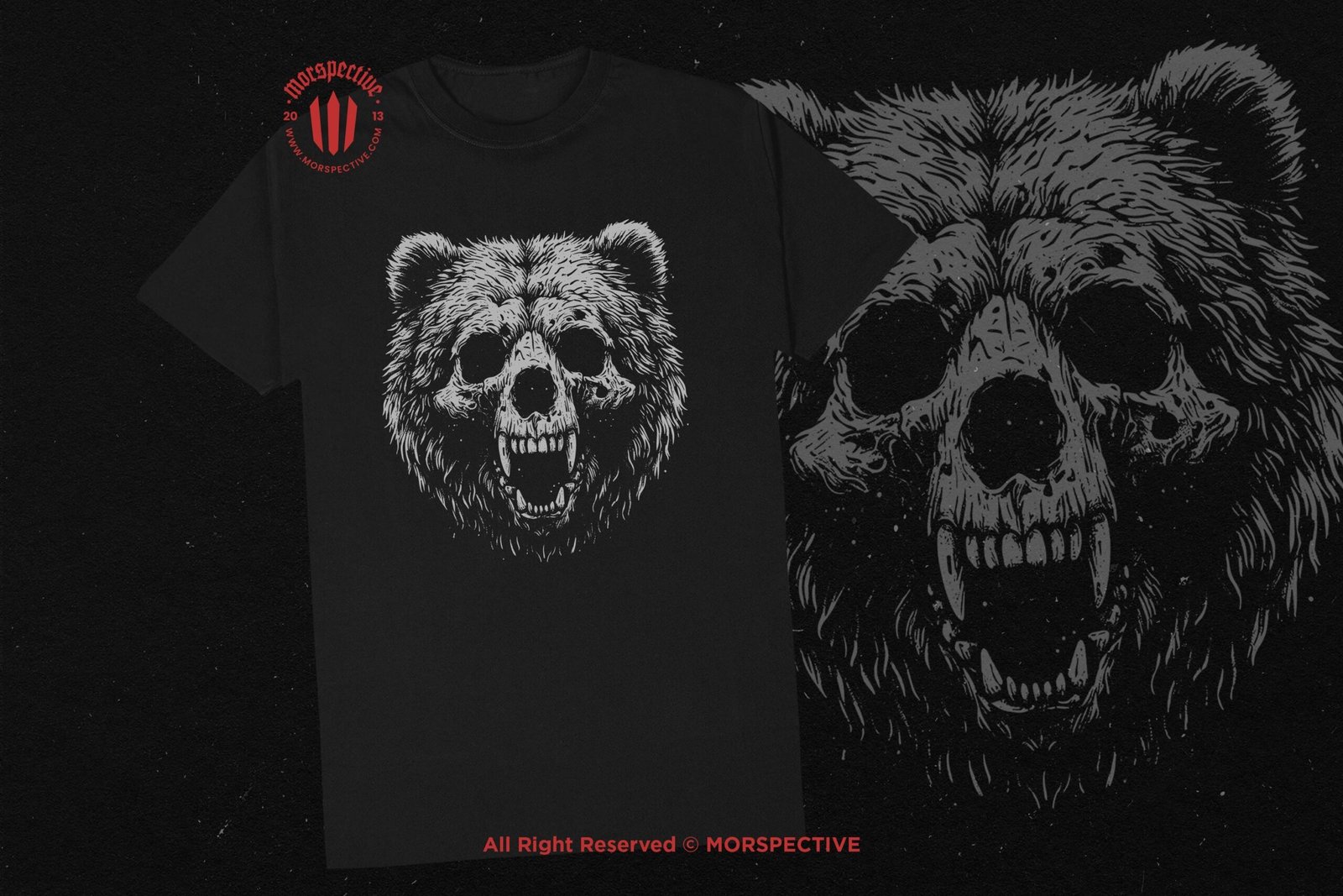 10 Bundle Dark Art Bear Skull 2 10 Bundle Dark Art Bear Skull - Image 2