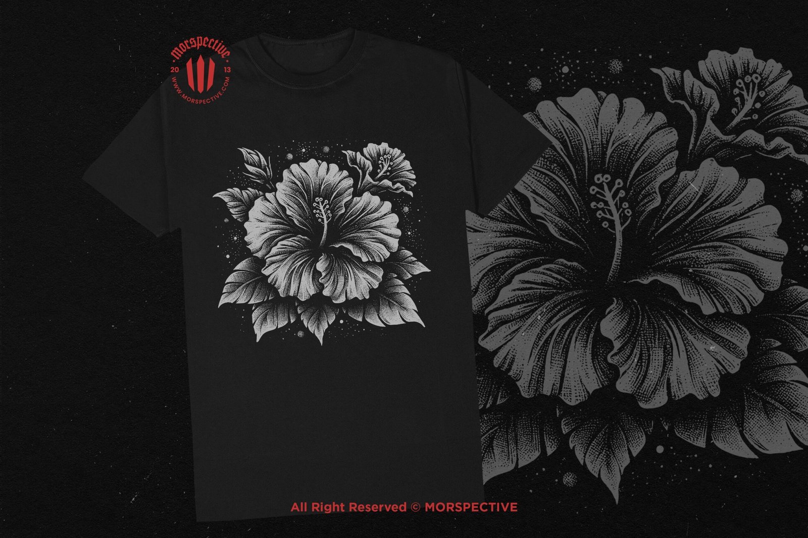 10 Bundle Dark Art Hibiscus Flower 2 10 Bundle Dark Art Hibiscus Flower - Image 2
