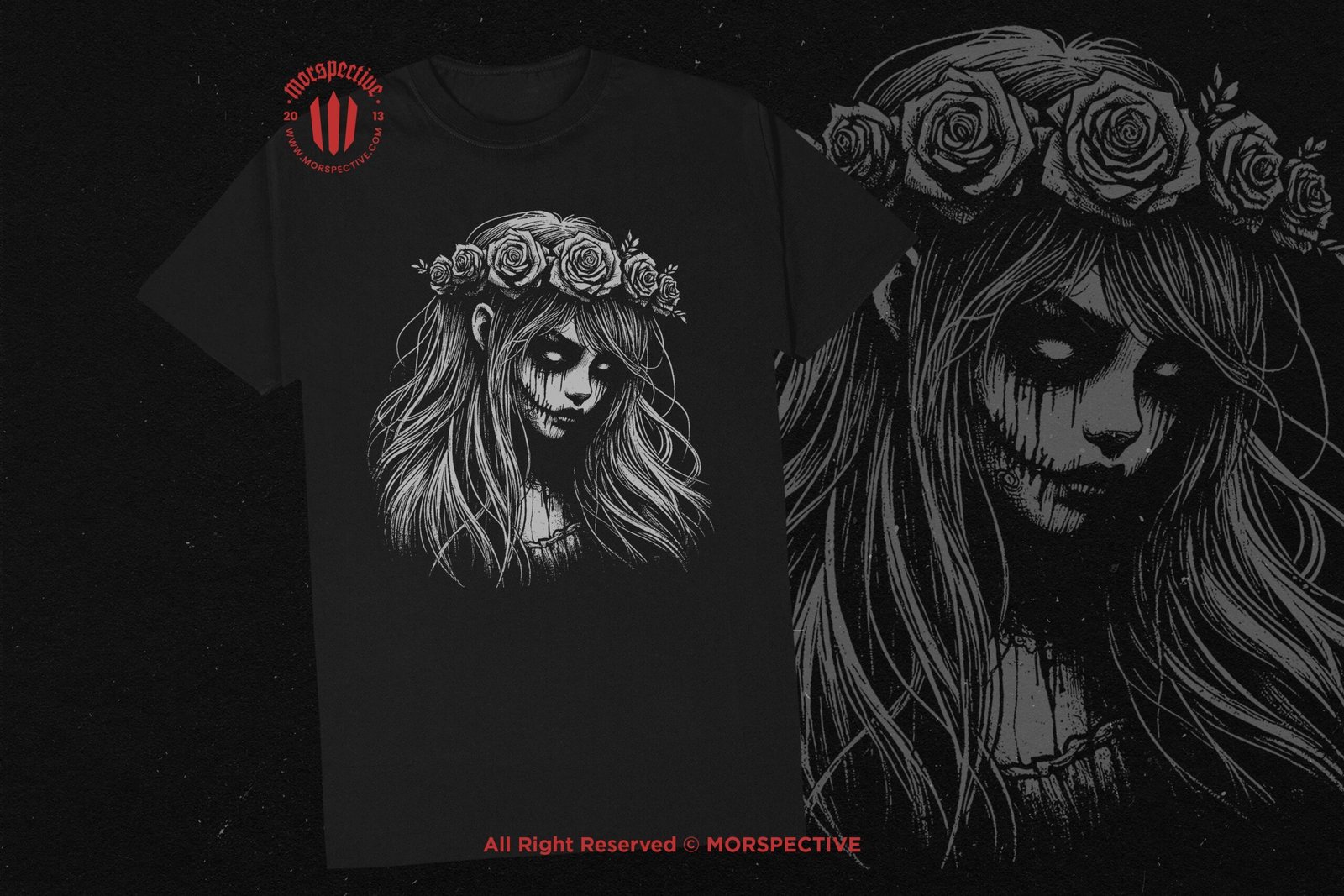 10 Bundle Dark Art Skull Girl Rose 2 10 Bundle Dark Art Skull Girl Rose - Image 2