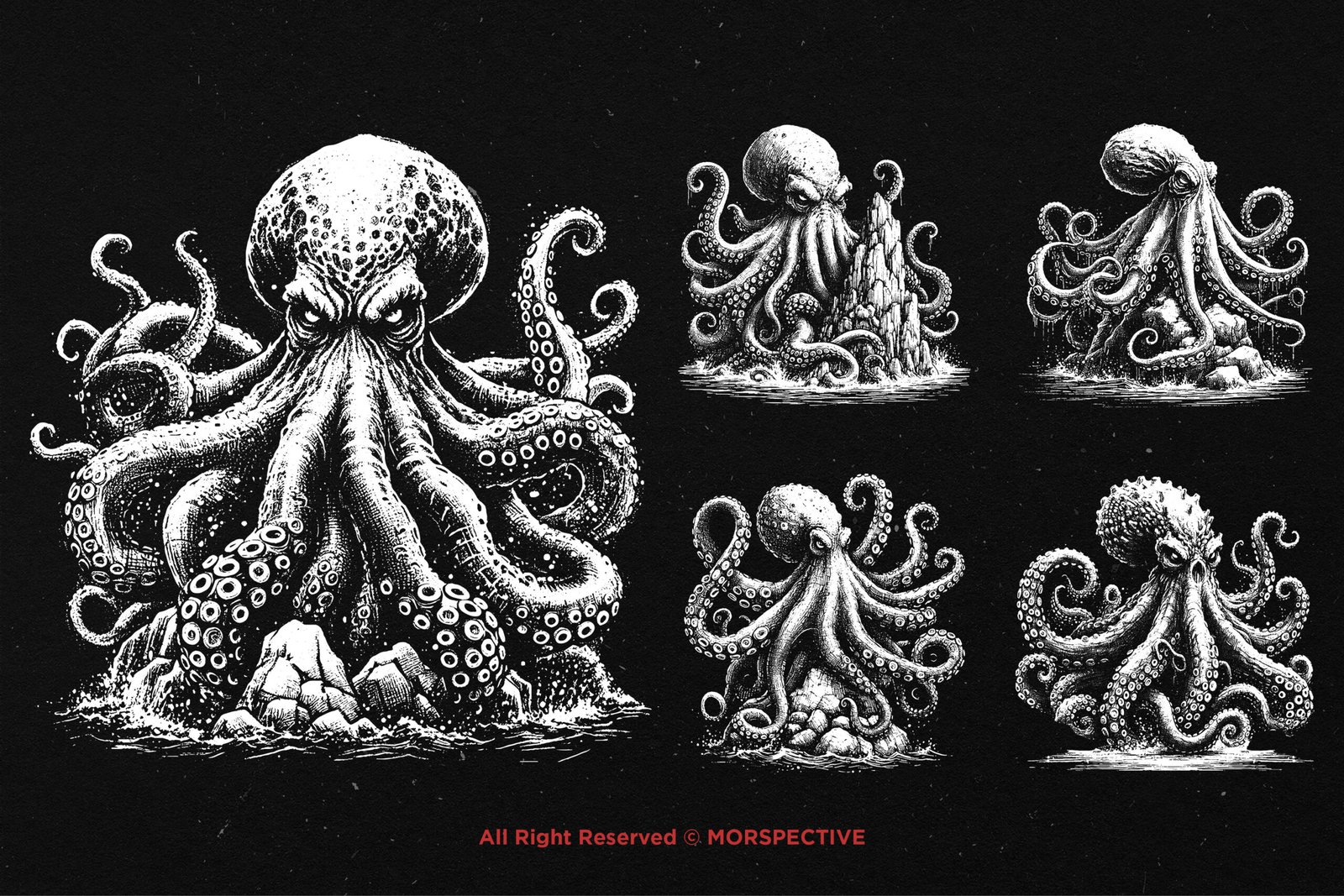 10 Bundle Dark Art Kraken 4 10 Bundle Dark Art Kraken - Image 4