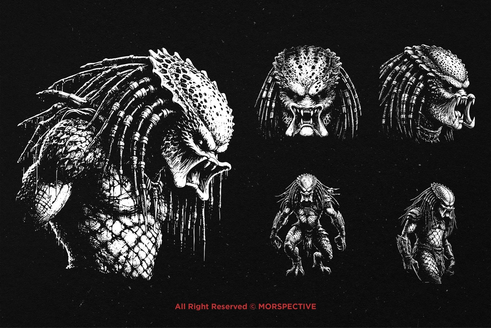 10 Bundle Dark Art Monster Predator 4 10 Bundle Dark Art Monster Predator - Image 4