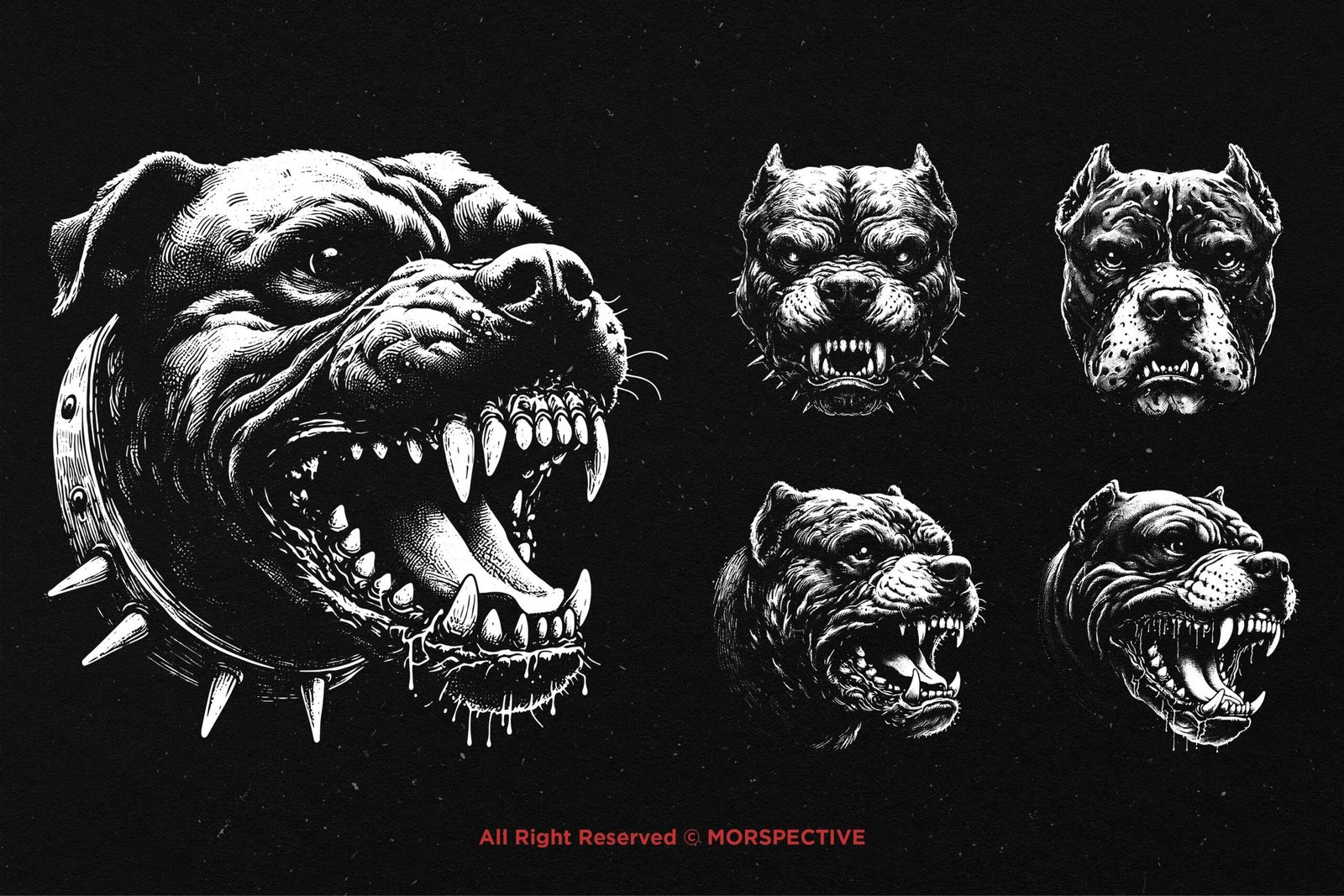 10 Bundle Dark Art Pitbull 4 10 Bundle Dark Art Pitbull - Image 4