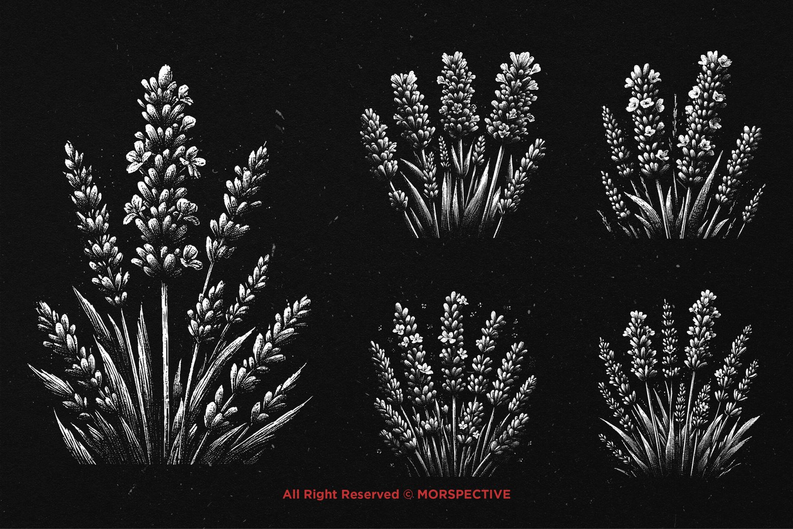 10 Bundle Dark Art Lavender Flower 4 10 Bundle Dark Art Lavender Flower - Image 4