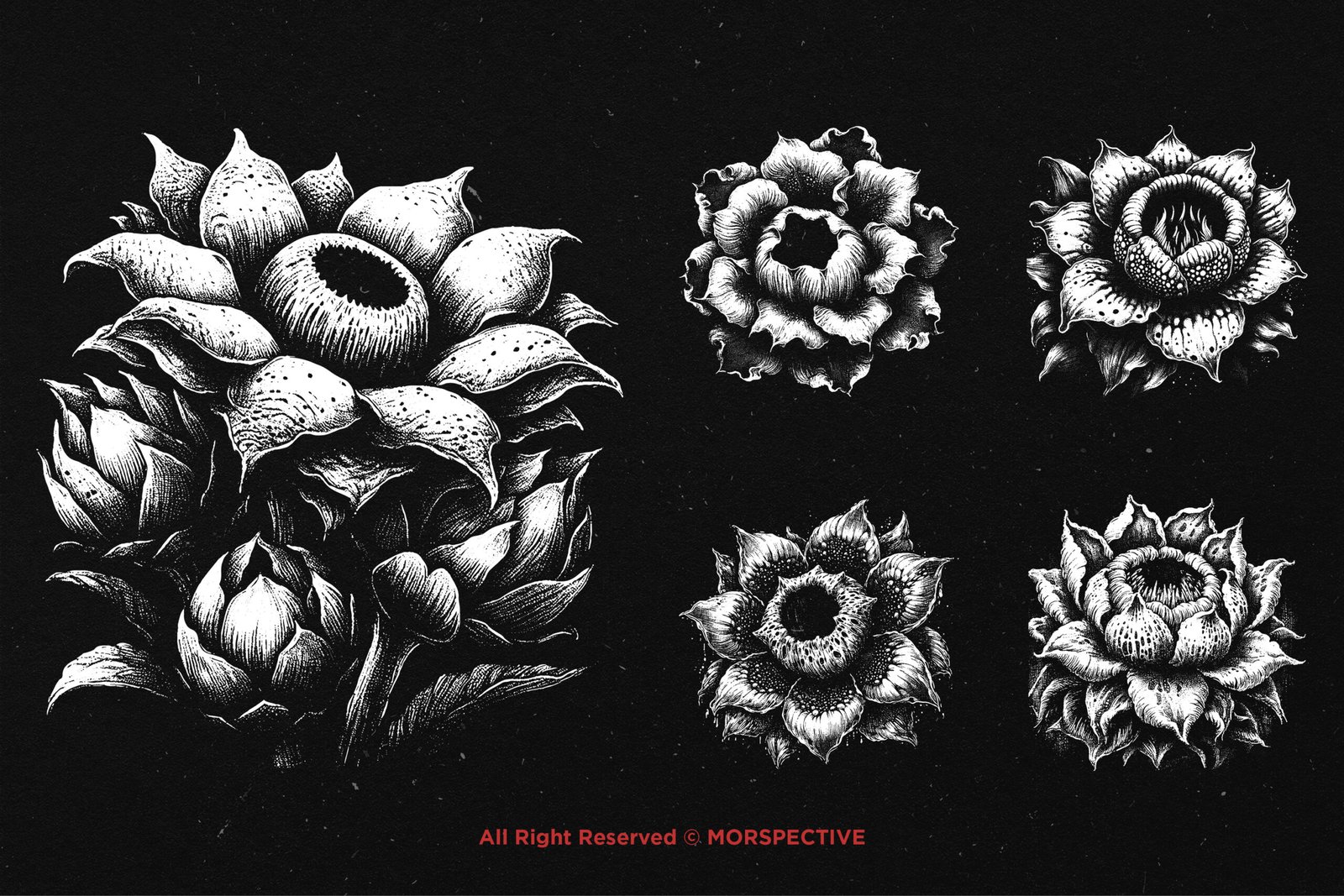10 Bundle Dark Art Rafflesia 4 10 Bundle Dark Art Rafflesia - Image 4