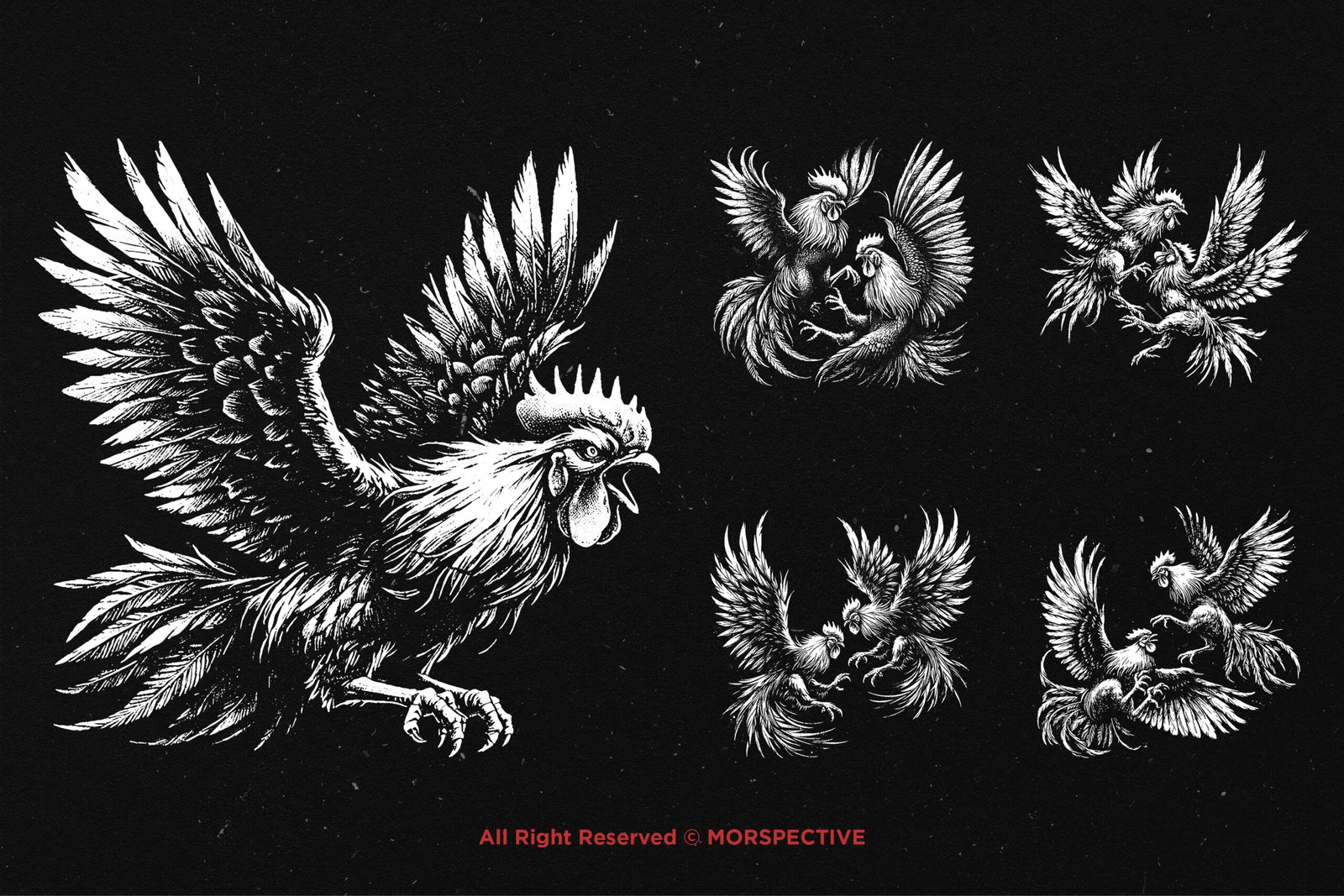 10 Bundle Dark Art Cockfighting 4 10 Bundle Dark Art Cockfighting - Image 4