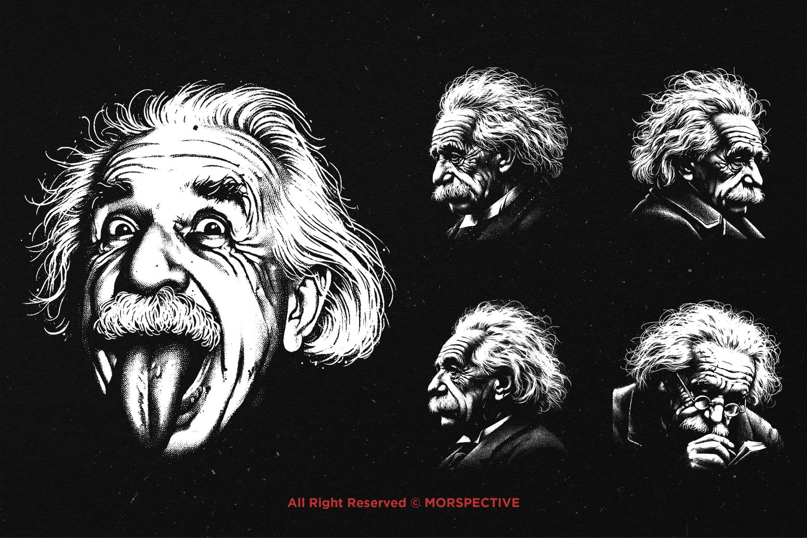 10 Bundle Dark Art Einstein Scientist 4 10 Bundle Dark Art Einstein Scientist - Image 4
