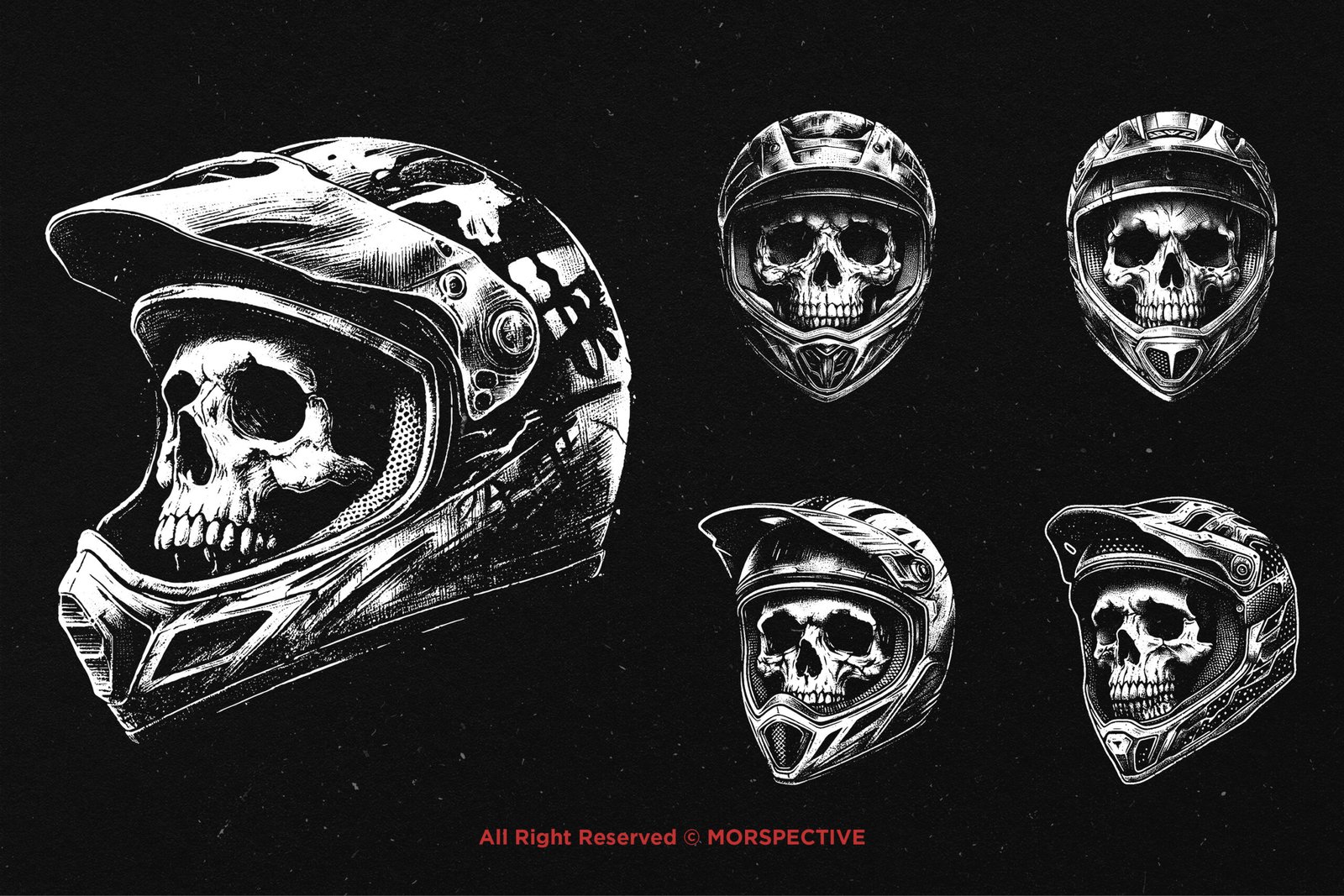 10 Bundle Dark Art Skull Motocross 4 10 Bundle Dark Art Skull Motocross - Image 4