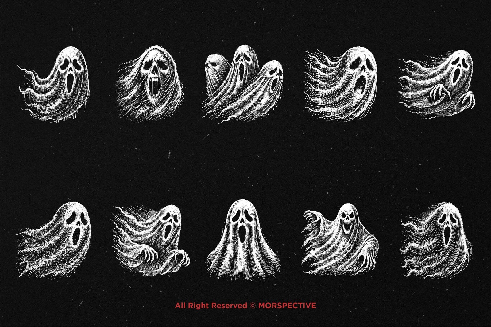 10 Bundle Dark Art Ghost 5 10 Bundle Dark Art Ghost - Image 5