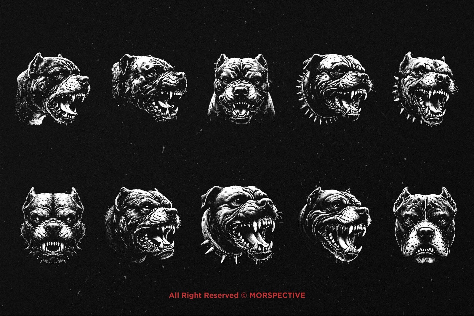 10 Bundle Dark Art Pitbull 5 10 Bundle Dark Art Pitbull - Image 5