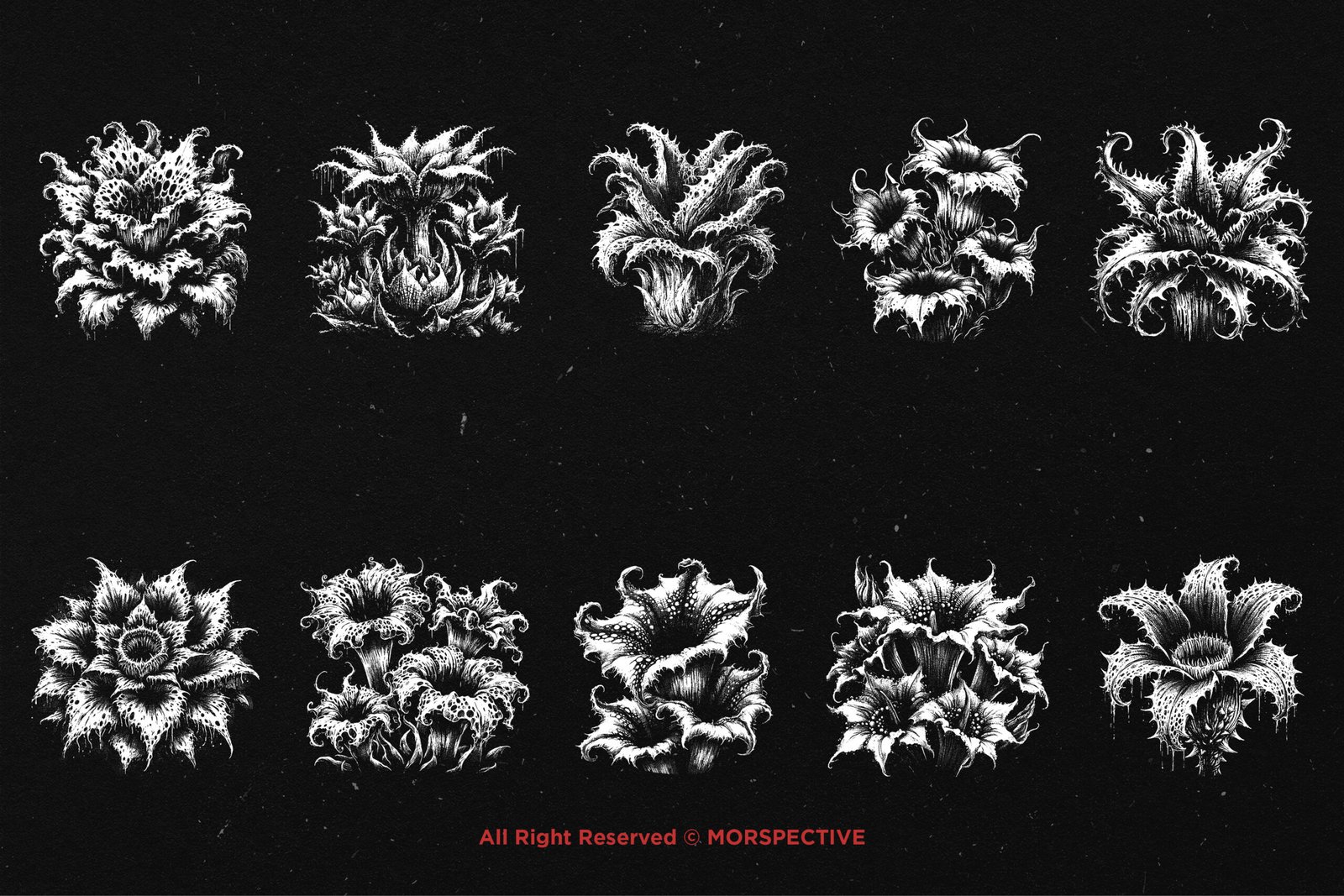 10 Bundle Dark Art Plant 5 10 Bundle Dark Art Plant - Image 5