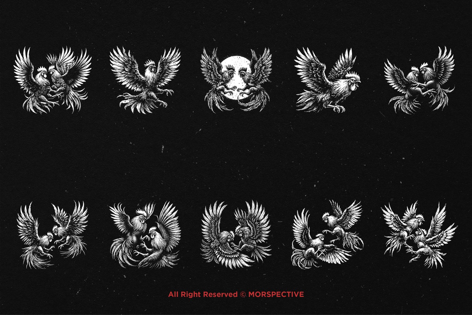 10 Bundle Dark Art Cockfighting 5 10 Bundle Dark Art Cockfighting - Image 5